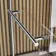 L Shaped 1500 Shower Bath with Front Panel & 6mm Easy Clean Screen with Rail - Left Handed