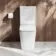 Kent Rimless Close Coupled Toilet With Premium Soft Close Seat