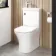 Brooklyn 2-In-1 Combined Wash Basin & Rimless Toilet With Soft Close Seat