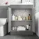 Avon Stone Grey Combination Vanity Basin and Aruba Toilet 1100mm - Right Handed