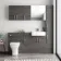 Charcoal Elm Back To Wall Unit and Atlanta Toilet