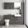 Harper Charcoal Elm Combination Vanity Basin and Miami Toilet 1500mm