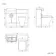 Harper Charcoal Elm Combination Vanity Basin & Atlanta Toilet 1000mm