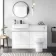 Foster Gloss White Back To Wall Unit and Denver Toilet
