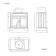Lucia Graphite Grey Vanity with Marble Top & Round Counter Top Basin 840mm