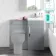 Avon Stone Grey Basin Vanity and Back To Wall Unit 950mm