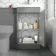 Avon Stone Grey Basin Vanity and Back To Wall Unit 950mm