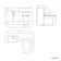 Harper Charcoal Elm Combination Vanity Basin and Aruba Toilet 1200mm - Black Accents - Left Handed