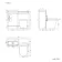 Avon Gloss White Combination Vanity Basin and Boston Toilet 950mm