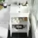 Avon Gloss White Combination Vanity Basin and Boston Toilet 1000mm
