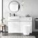 Foster Gloss White Back To Wall Unit and Boston Toilet