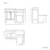 Bermuda Dove Grey Combination Vanity Basin and Boston Toilet 1100mm