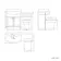 Capri Slate Grey Combination Vanity Basin and Houston Toilet 1350mm - Chrome Handles