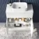 Havana Fluted Coastal White Cabinet with Marble Top & Marin Basin 800mm - Chrome Handles