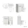 Havana Fluted Coastal White Combination Vanity Basin and Aruba Toilet 1000mm - Chrome Handles
