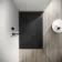 Tokyo Rectangular Matt Black Slate Texture Stone Shower Tray 1500x700mm