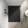 Tokyo Rectangular Matt Black Slate Texture Stone Shower Tray 1200x800mm
