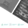 Berlin Rectangular Dark Grey Slate Effect SMC Composite Shower Tray 1400x800mm