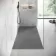 Berlin Rectangular Dark Grey Slate Effect SMC Composite Shower Tray 1800x800mm