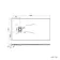Berlin Rectangular Dark Grey Slate Effect SMC Composite Shower Tray 1600x900mm