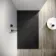 Tokyo Rectangular Matt Black Slate Texture Stone Shower Tray 1700x700mm