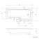 L Shaped 1700 Shower Bath with Front Panel & 4mm Fixed Screen - Right Handed