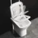 Atlanta Rimless Comfort Height Back To Wall Toilet With Premium Soft Close Seat