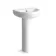 Opel Pedestal Basin 500mm