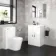 Avon Gloss White Basin Vanity 600mm