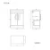 Avon Gloss White Cabinet 600mm - Excludes Counter Top Basin