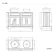 Lucia Chalk White Double Vanity with Marble Top & Round Counter Top Basin 1200mm