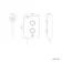 Gainsborough Slim Mono Electric Shower White 8.5kW
