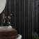 Trepanel Design® Noir Black Multi-Width Acoustic Wood Wall Panels
