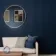 Trepanel® Texture Denim Blue Herringbone Acoustic Wood & Felt Slat Panels