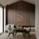 Trepanel XL® 3m Autumn Brown Acoustic Wood Standard Slat Panels