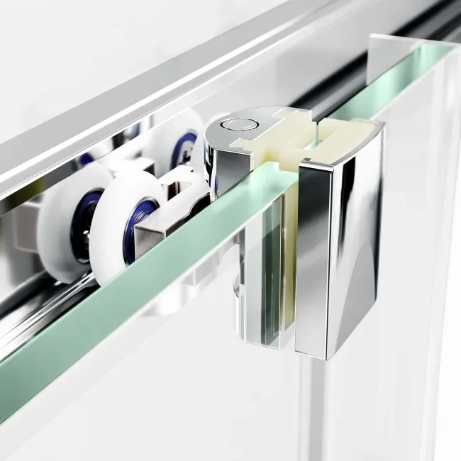 Hamburg Easy Clean 8mm Sliding Shower Enclosure 1100x900mm - Easy Fix Feature