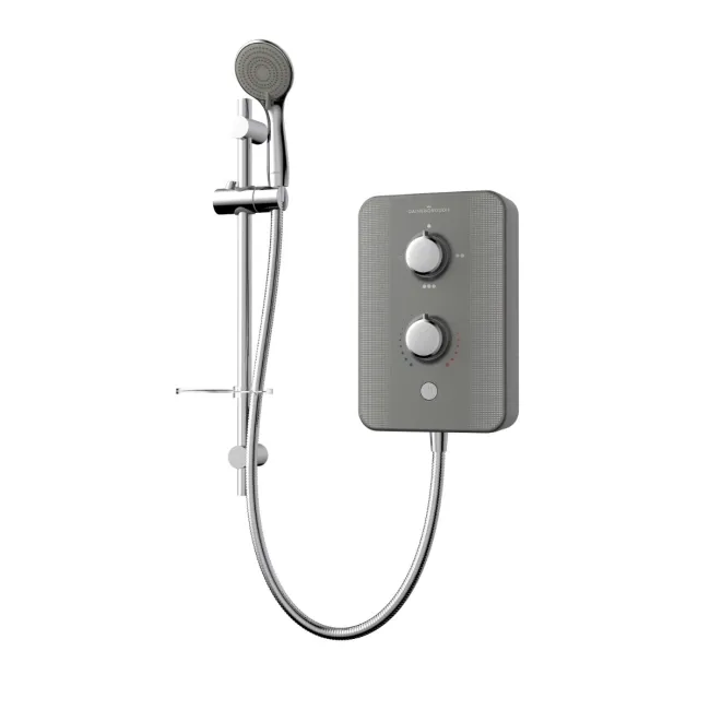 Gainsborough Slim Duo Electric Shower Titanium Grey 8.5KW