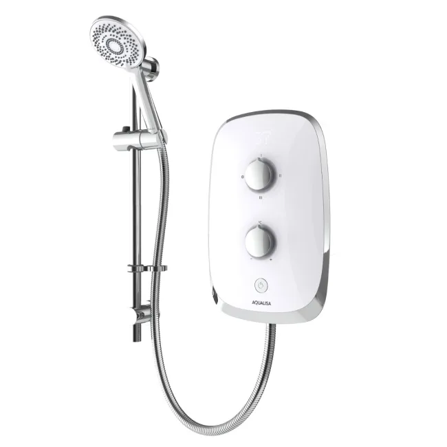Aqualisa eMOTION Electric Shower - 9.5KW - Arctic White