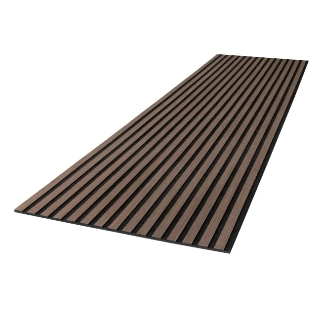 Trepanel Lite® Flexible Walnut Brown Acoustic Wood Wall Panels