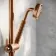 Corrib Premium Brushed Copper Round Thermostatic Shower Set