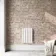 Faro White Double Flat Panel Horizontal Radiator 600x420mm