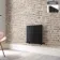 Faro Matt Black Single Flat Panel Horizontal Radiator 600x560mm