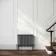 Athens Anthracite Triple Column Horizontal Traditional Radiator 600x785mm