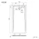 Sydney Low Profile Rectangular Gloss White Stone Shower Tray 1800x900mm
