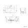 Camden 1700mm Curved Back To Wall Bath