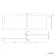 1600 Super Strength Reinforced Acrylic L Shaped Bath Front Panel
