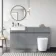 Foster Stone Grey Side Cabinet Unit 300mm