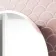 Harper Round Stainless Steel Mirror Cabinet 500mm