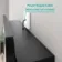 Olivia Black Framed Illuminated LED Mirror Cabinet 710x500mm