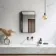 Essence Black Framed Rectangular Bathroom Mirror 600x400mm